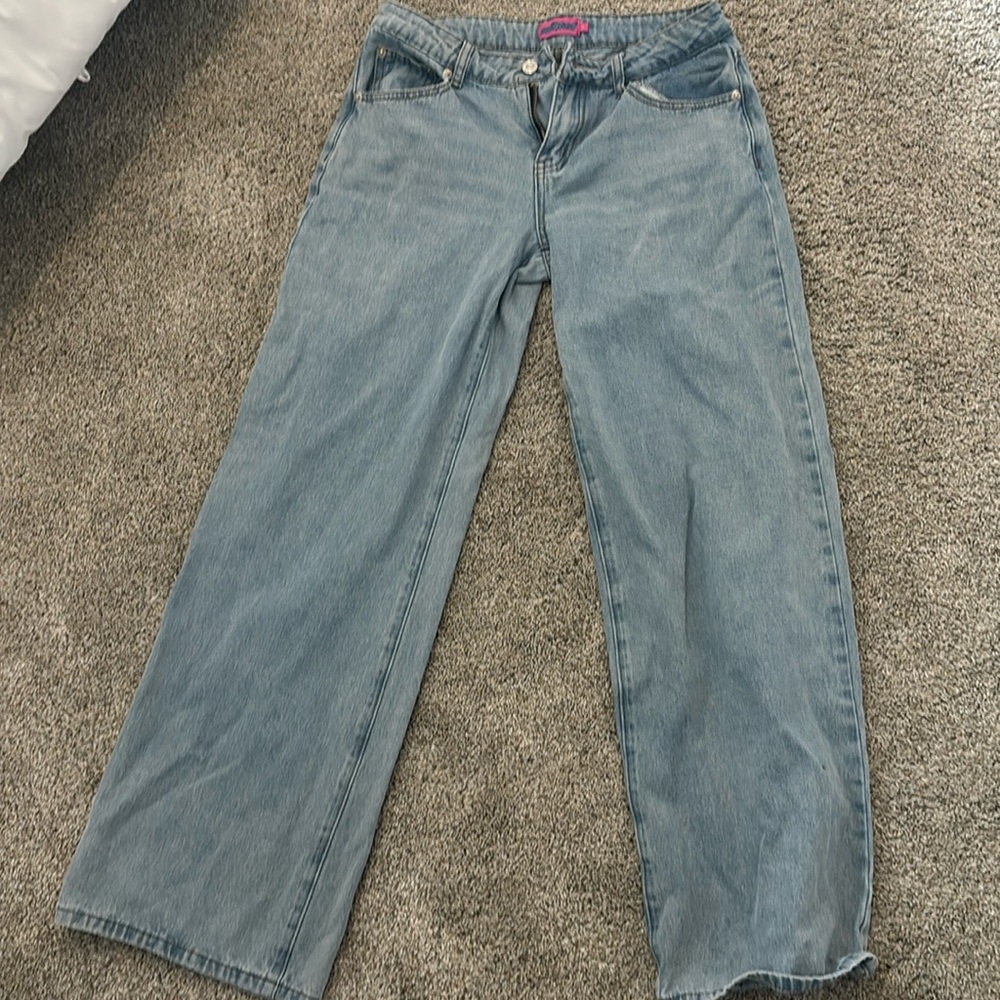Ediktes low rise boyfriend jeans
